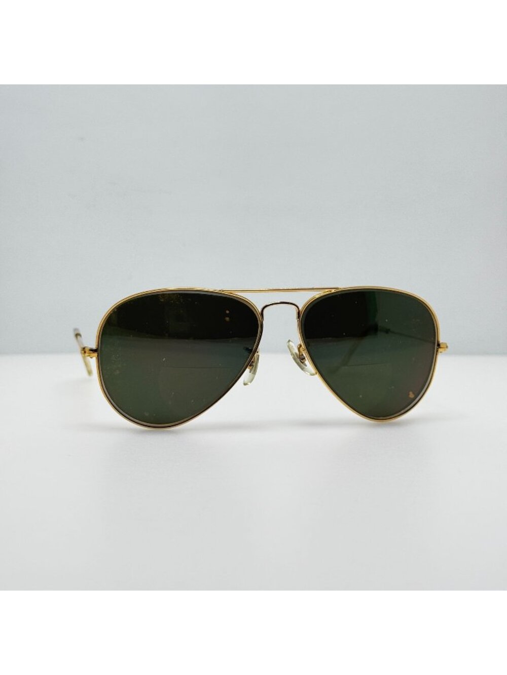 Ray Ban Bausch & Lomb Aviator Eyeglasses Eye Glasses Frames Gold 58-14